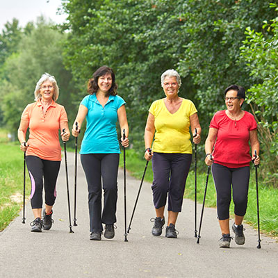 Nordic Walking Gruppe