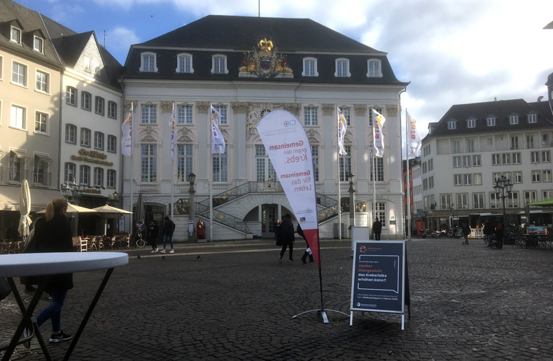 Markplatz Beachflag