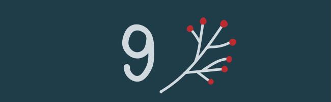 Adventskalendertuerchen 9